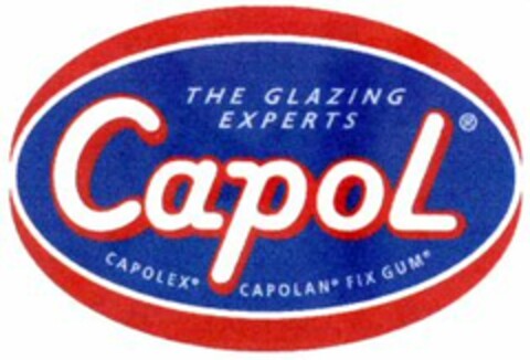 THE GLAZING EXPERTS Capol CAPOLEX CAPOLAN GUM Logo (WIPO, 06/10/1998)