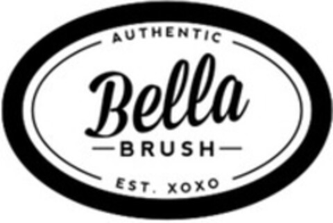AUTHENTIC Bella BRUSH EST. XOXO Logo (WIPO, 30.05.2014)