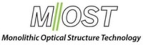 MOST Monolithic Optical Structure Technology Logo (WIPO, 01/30/2023)