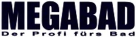 MEGABAD Der Profi fürs Bad Logo (WIPO, 29.03.2016)