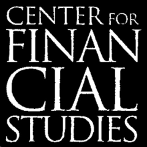 CENTER FOR FINANCIAL STUDIES Logo (WIPO, 18.12.2000)