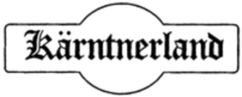 Kärntnerland Logo (WIPO, 12/17/2008)
