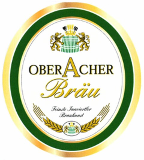 OBERACHER Bräu Feinste Innviertler Braukunst Logo (WIPO, 02/08/2010)