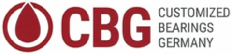 CBG CUSTOMIZED BEARINGS GERMANY Logo (WIPO, 15.10.2016)