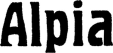 Alpia Logo (WIPO, 06/16/1958)