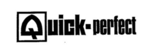 QUICK-perfect Logo (WIPO, 27.05.1968)