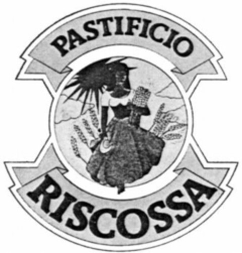 PASTIFICIO RISCOSSA Logo (WIPO, 09/22/1988)