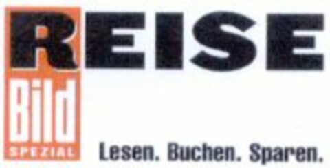 REISE Bild SPEZIAL Lesen. Buchen. Sparen. Logo (WIPO, 10.09.2004)