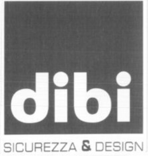 dibi SICUREZZA & DESIGN Logo (WIPO, 08.02.2006)