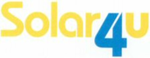 Solar4u Logo (WIPO, 02.07.2007)