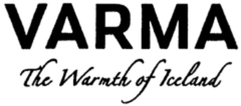 VARMA The Warmth of Iceland Logo (WIPO, 22.01.2010)