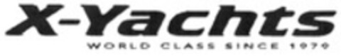 X-Yachts WORLD CLASS SINCE 1979 Logo (WIPO, 12.01.2014)