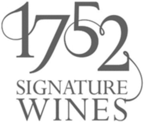 1752 SIGNATURE WINES Logo (WIPO, 30.09.2016)