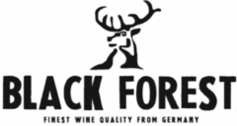 BLACK FOREST FINEST WINE QUALITY FROM GERMANY Logo (WIPO, 05/12/2017)