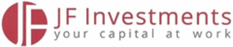 JF Investments your capital at work Logo (WIPO, 18.04.2018)