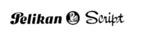 Pelikan Script Logo (WIPO, 09/23/1988)