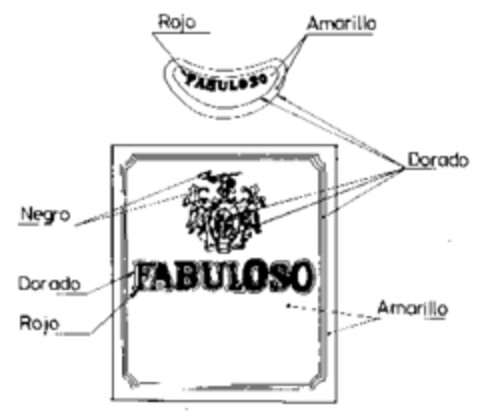 FABULOSO Logo (WIPO, 15.12.1995)