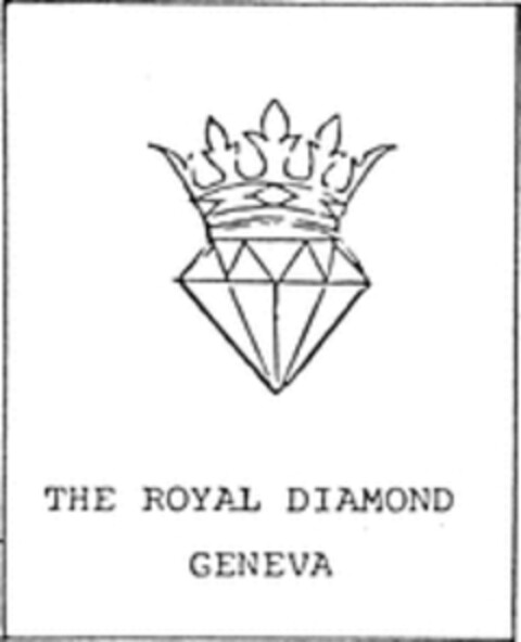 THE ROYAL DIAMOND GENEVA Logo (WIPO, 12.10.1998)