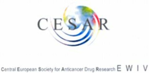 CESAR Central European Society for Anticancer Drug Research EWIV Logo (WIPO, 15.09.2000)