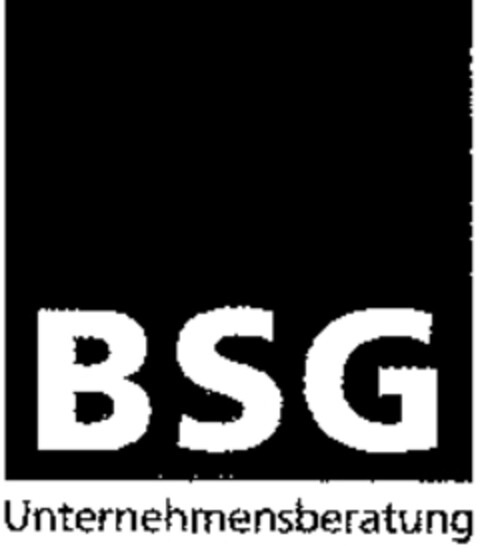 BSG Unternehmensberatung Logo (WIPO, 03.07.2001)