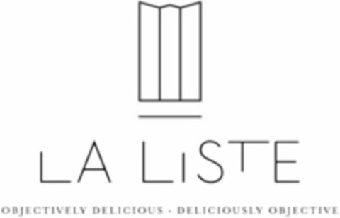 LA LISTE OBJECTIVELY DELICIOUS . DELICIOUSLY OBJECTIVE Logo (WIPO, 17.12.2015)