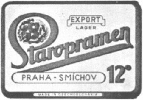 Staropramen Logo (WIPO, 12.09.1961)