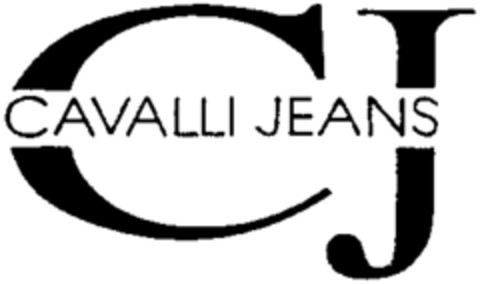 CJ CAVALLI JEANS Logo (WIPO, 25.05.1998)