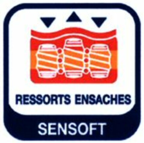 RESSORTS ENSACHES SENSOFT Logo (WIPO, 17.06.2004)