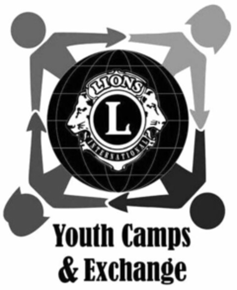 LIONS L INTERNATIONAL Youth Camps & Exchange Logo (WIPO, 09/12/2007)