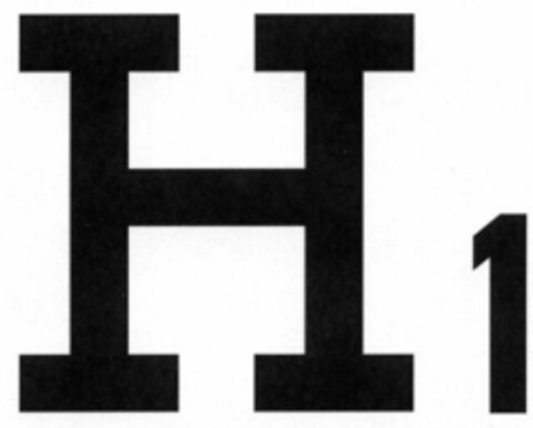 H1 Logo (WIPO, 21.08.2008)