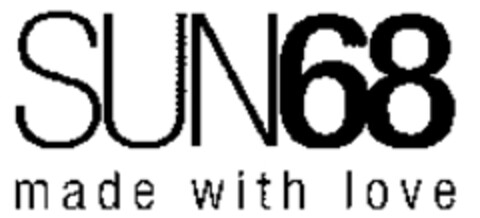 SUN68 made with love Logo (WIPO, 31.05.2010)