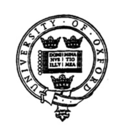 UNIVERSITY OF OXFORD Logo (WIPO, 26.11.2012)