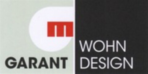 GARANT WOHN DESIGN Logo (WIPO, 30.04.2016)