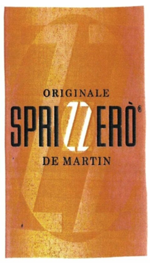 ORIGINALE SPRIZZERO DE MARTIN Logo (WIPO, 22.11.2016)