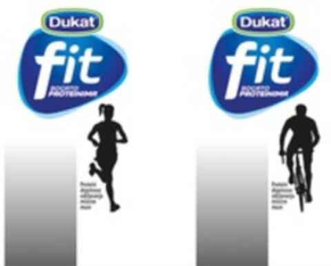 Dukat fit BOGATO PROTEINIMA Logo (WIPO, 05/09/2016)