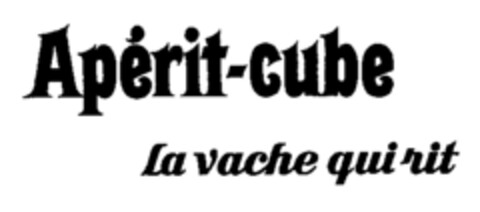 Apérit-cube La vache qui rit Logo (WIPO, 23.06.1971)