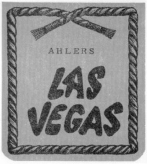 AHLERS LAS VEGAS Logo (WIPO, 22.02.1979)
