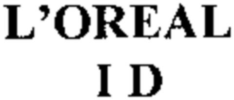 L'OREAL I D Logo (WIPO, 22.09.1998)