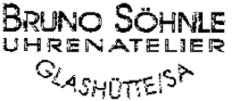BRUNO SÖHNLE UHRENATELIER GLASHÜTTE/SA Logo (WIPO, 05.10.2007)