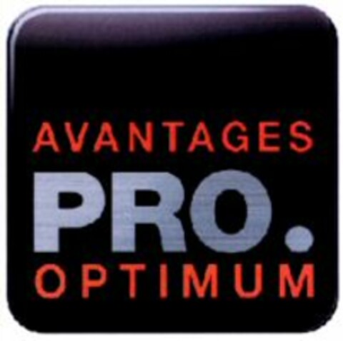 AVANTAGES PRO.OPTIMUM Logo (WIPO, 16.09.2008)