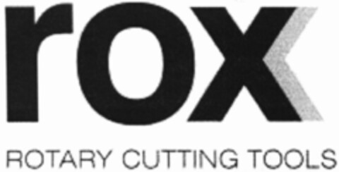 rox ROTARY CUTTING TOOLS Logo (WIPO, 08/23/2011)