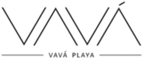 VAVÁ VAVÁ PLAYA Logo (WIPO, 17.03.2017)