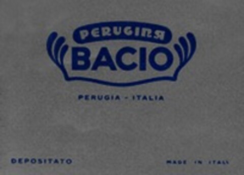 PERUGINA BACIO Logo (WIPO, 24.12.1957)