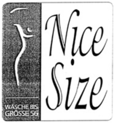 Nice Size WÄSCHE BIS GRÖSSE 56 Logo (WIPO, 29.10.1999)