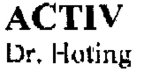 ACTIV Dr. Hoting Logo (WIPO, 13.04.2007)