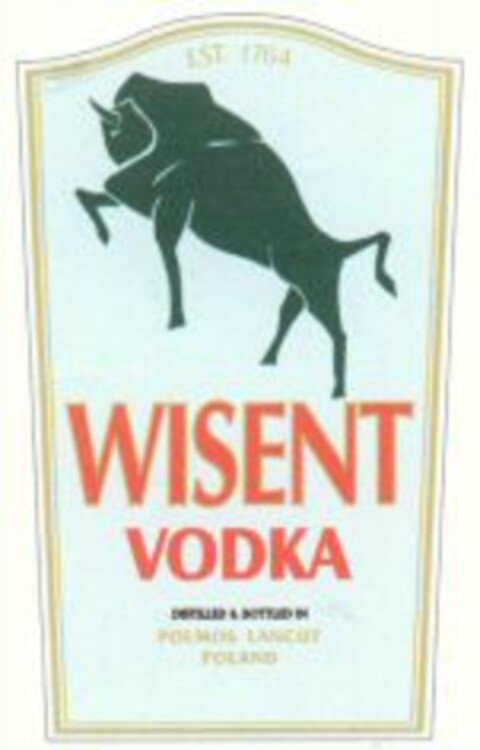 WISENT VODKA Logo (WIPO, 12/21/2009)