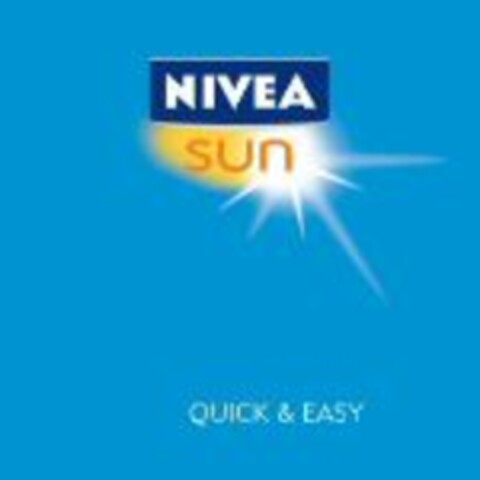 NIVEA Sun QUICK & EASY Logo (WIPO, 01/20/2011)