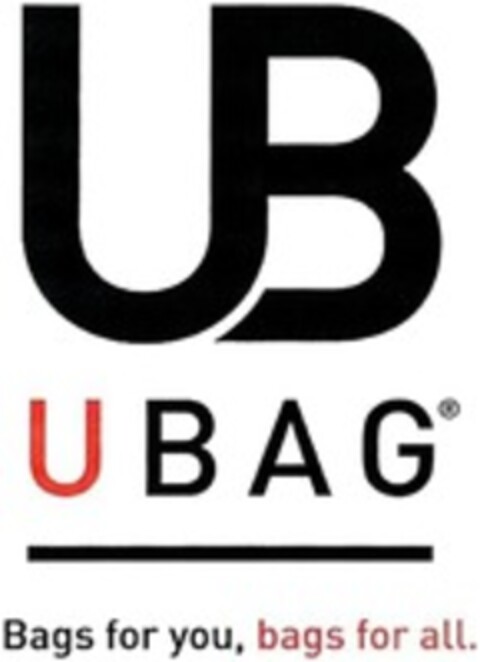 UB UBAG Bags for you, bags for all. Logo (WIPO, 23.05.2016)