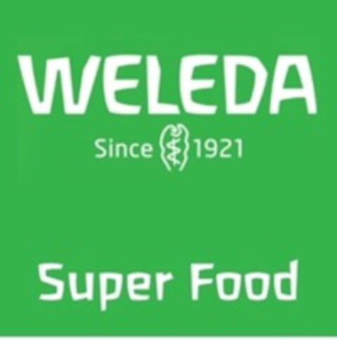 WELEDA Since 1921 Super Food Logo (WIPO, 02/02/2022)