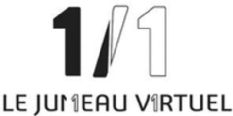 1/1 LE JUMEAU VIRTUEL Logo (WIPO, 06/17/2022)